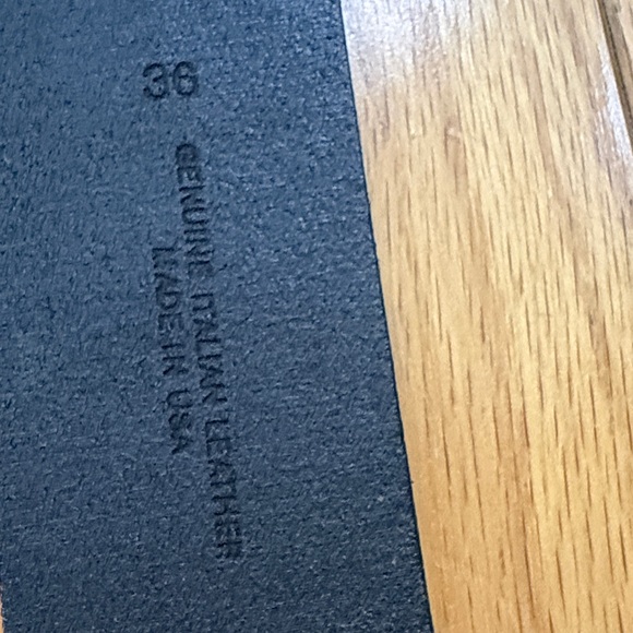 J. Crew Black Leather Belt - Picture 7 of 8